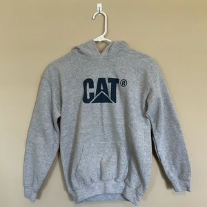 Boy’s Grey Gildan Caterpillar Hoodie